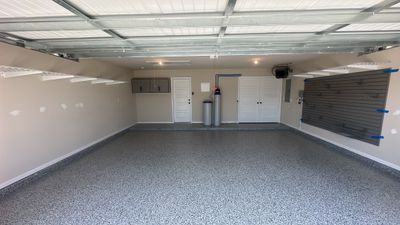 Mike T. changed the look of his garage with a Banner Garage Floor and Storage