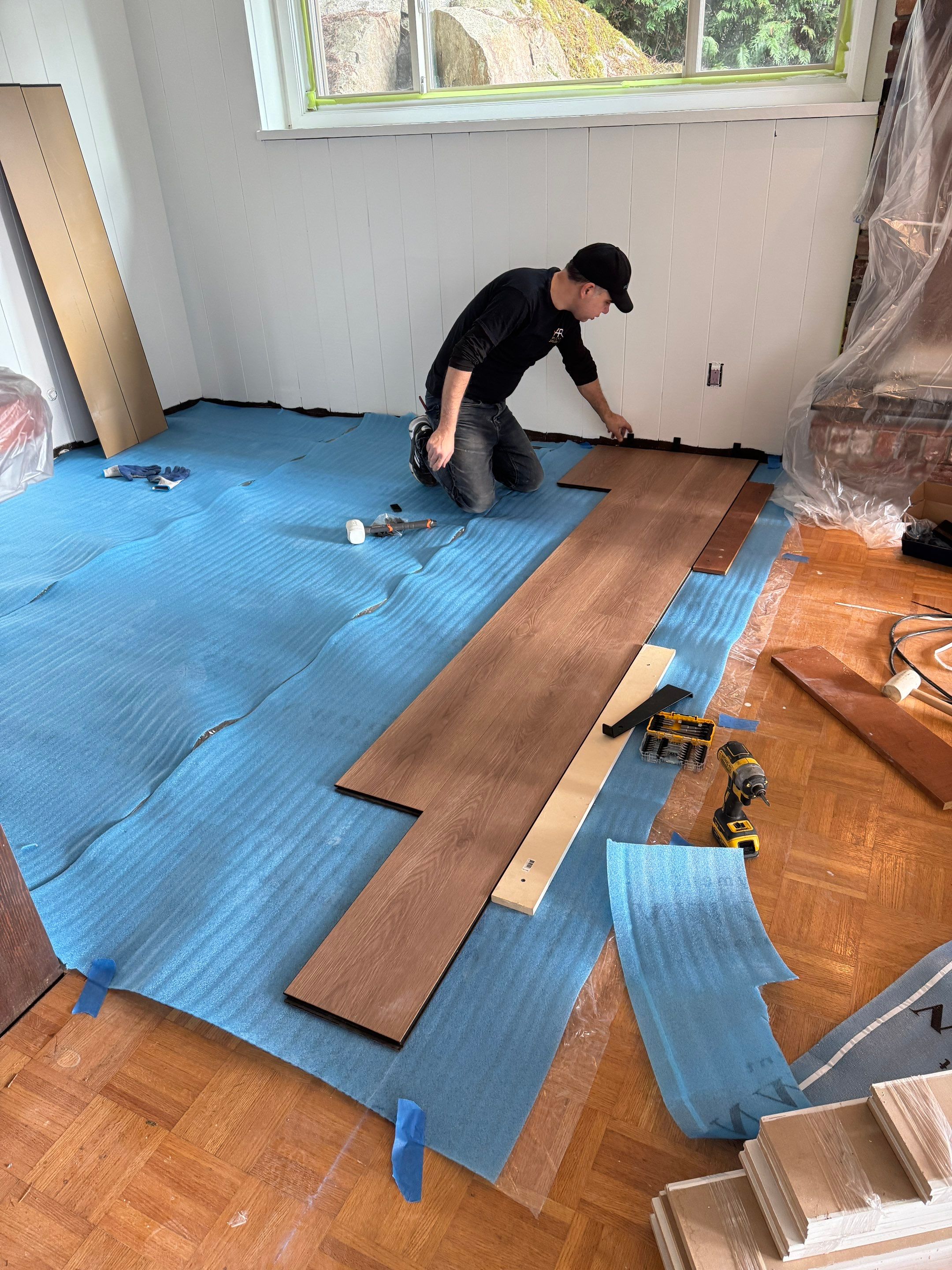 High-End Flooring Renovation and Interior Upgrade in Vancouver by YVR Construction Group