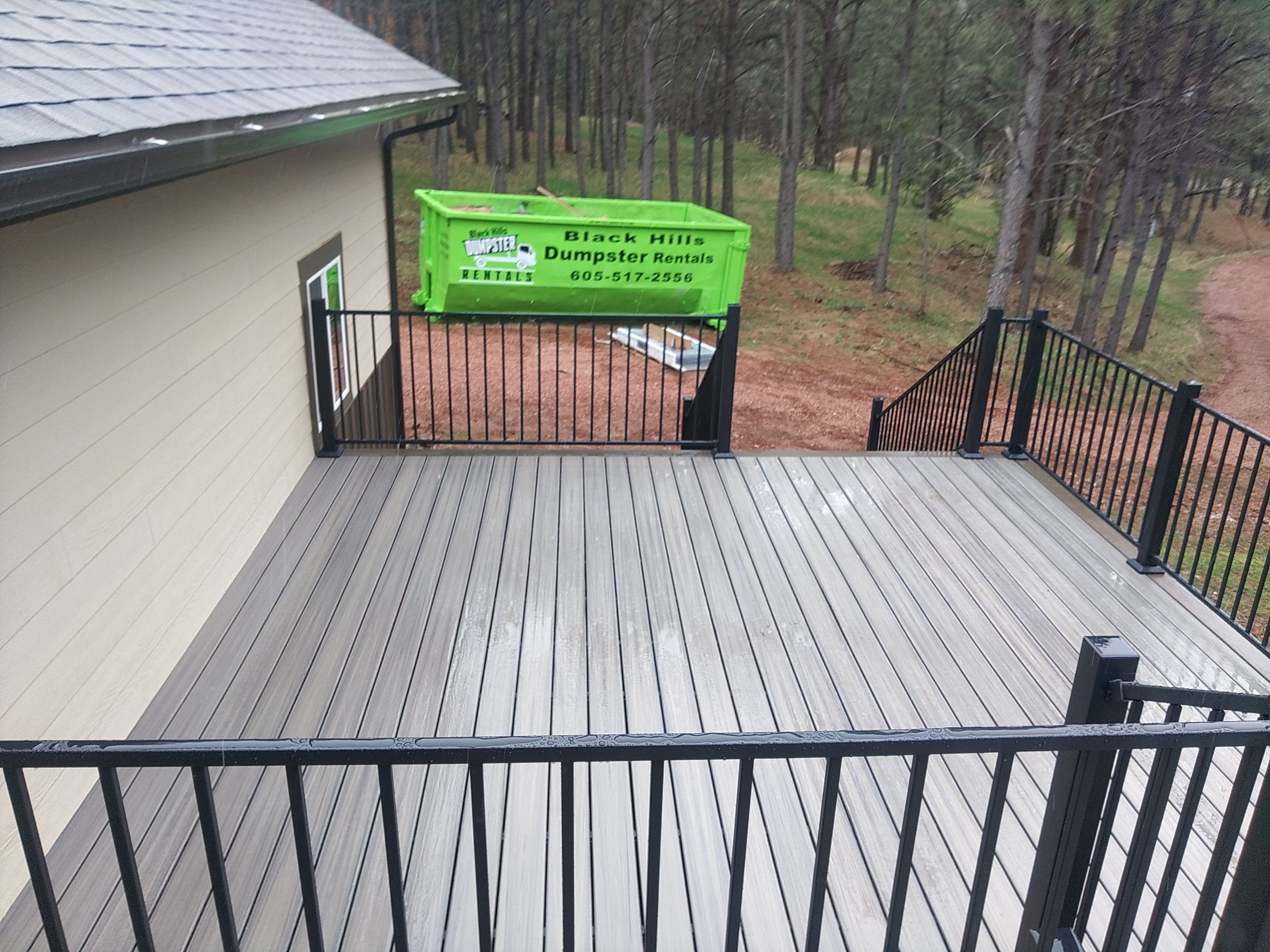 Deck Installation using Trex by Weather-Tite Exteriors LLC