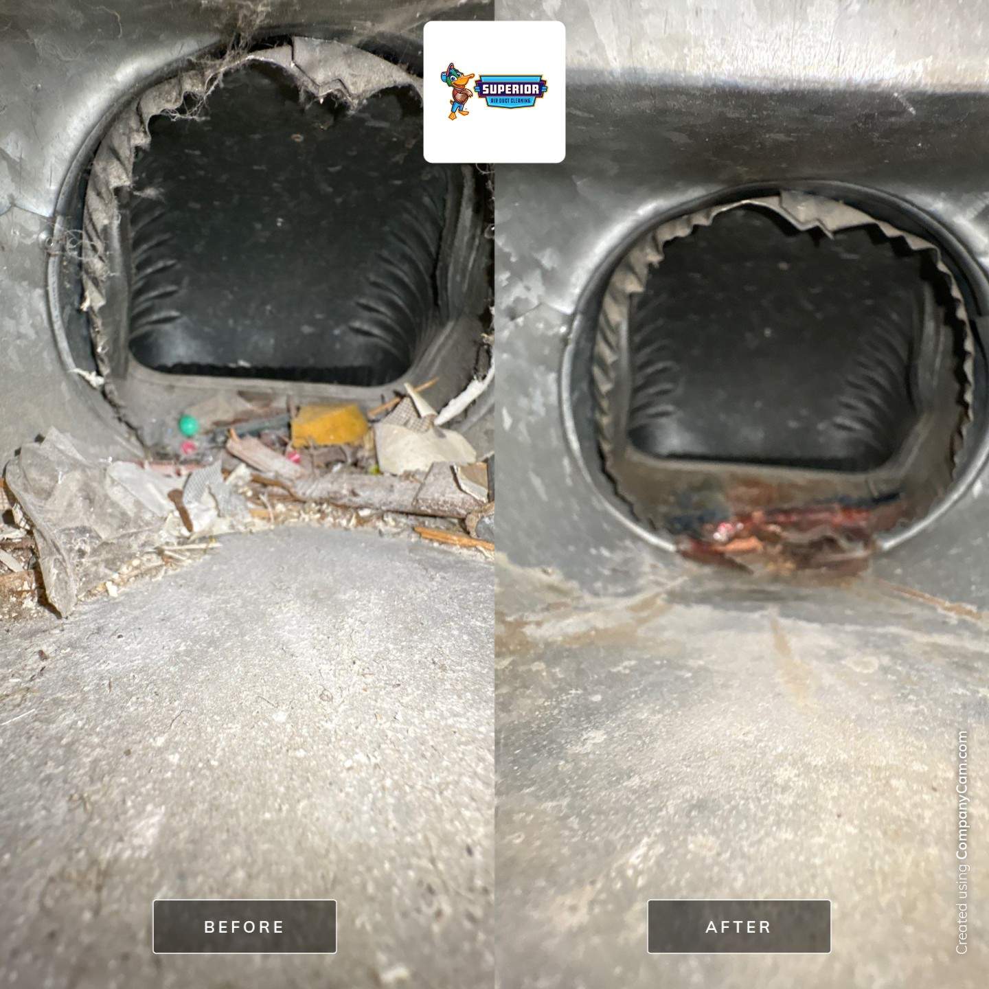 Air Duct Cleaning With a Vacuum Truck in Coraopolis, PA by Superior Air Duct Cleaning