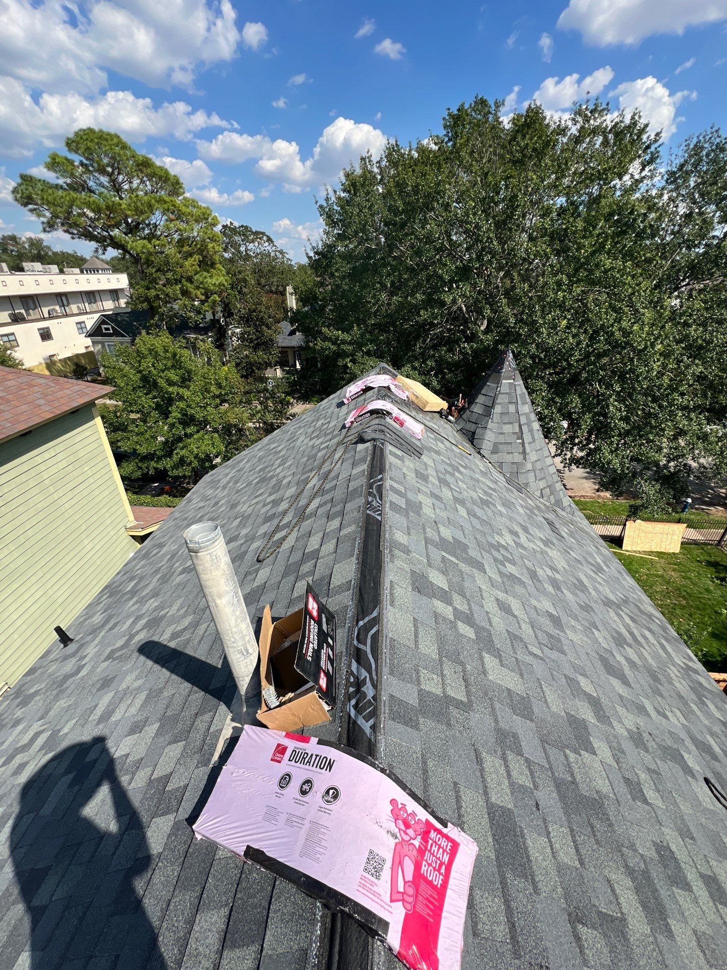 Residential Roofing Repair using Owen's Corning Duration (Lifetime) Shingles by Roof Repair Services LLC
