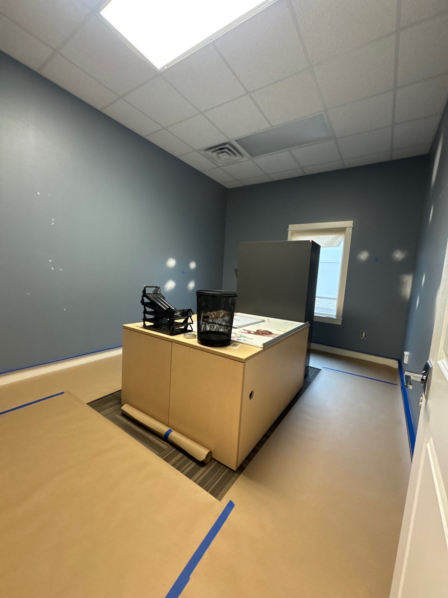 Classic Holdings – Elwell | Ankeny Commercial Interior Repaint in SW Agreeable Gray by Midwest Paint LLC