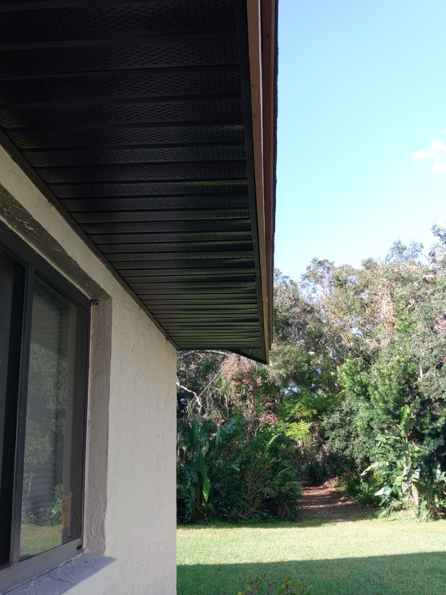 Bronze Soffit and Fascia in Sarasota FL by Gutter Professors