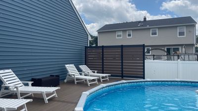New Pool Deck in South Plainfield, New Jersey