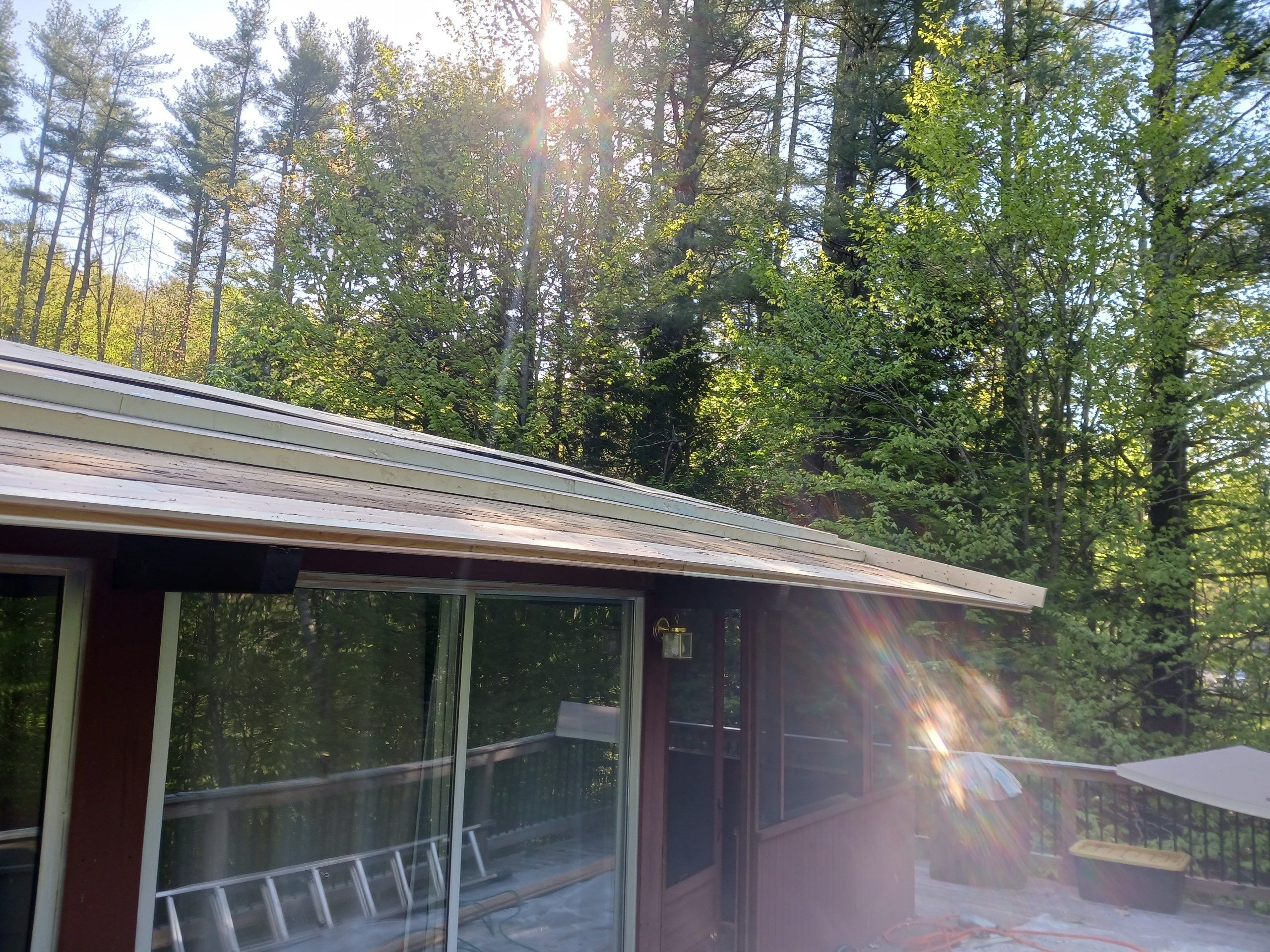 Warm Roof Install On a Deck Home by Tall pine roofing