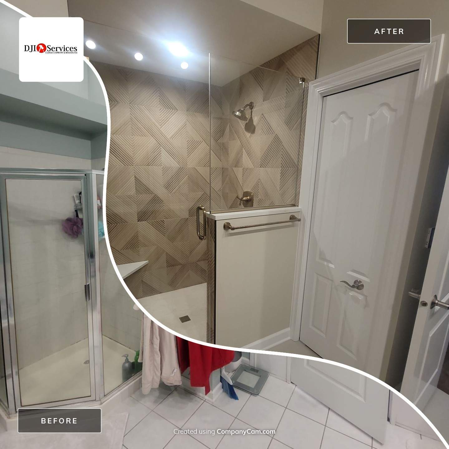 Naperville Primary Bathroom by DJI Services Inc