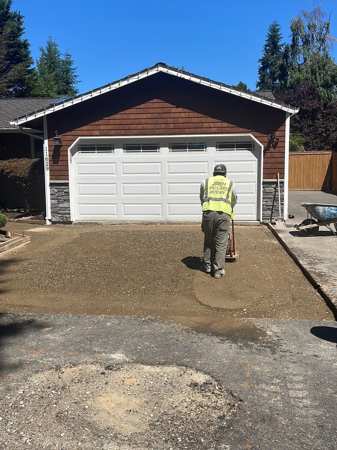 Chase | Driveway Repair, Concrete Project   by Jireh Asphalt & Concrete Inc 