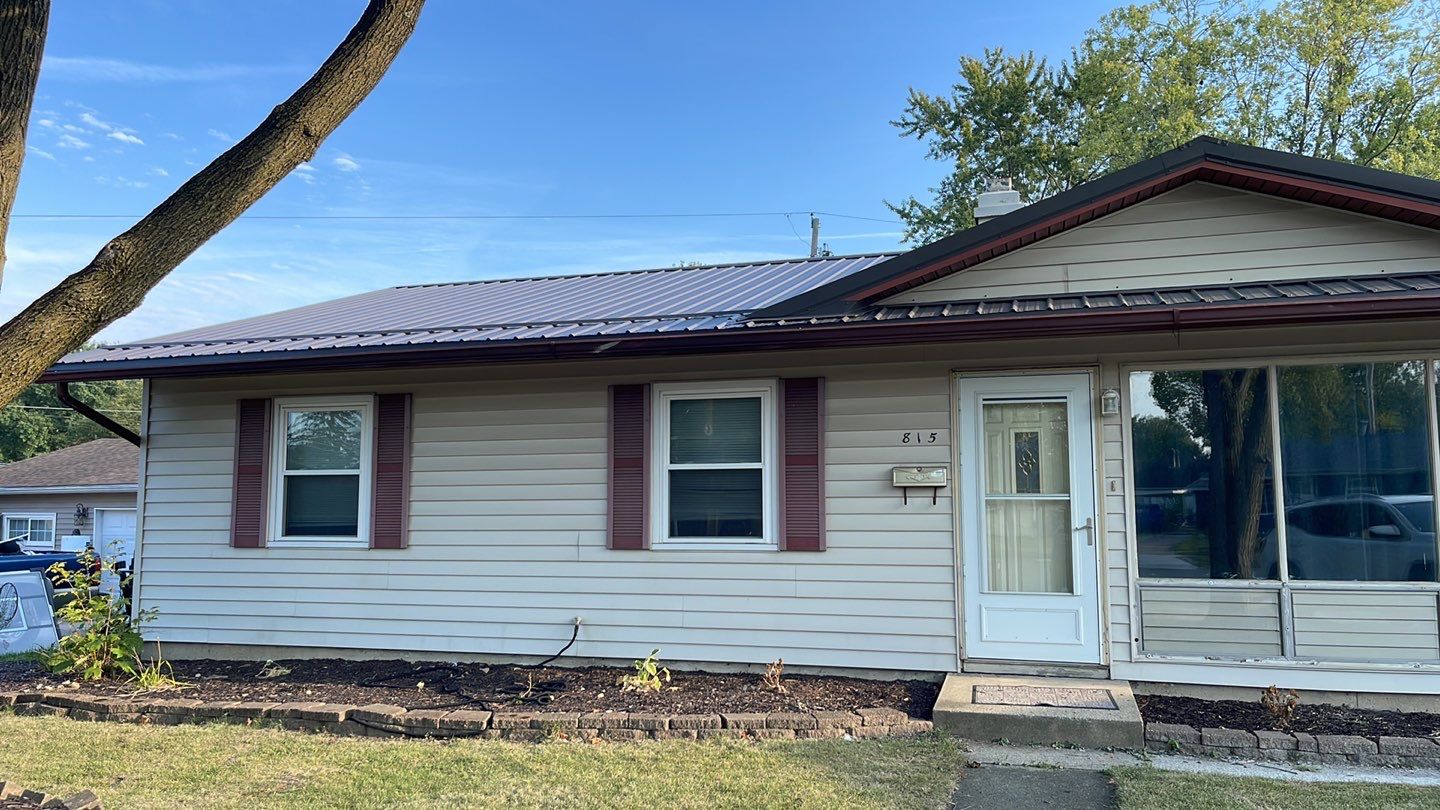 Residential Exposed Fastener Metal Roof Installation – Fort Wayne, IN by 4Ever Metal Roofing
