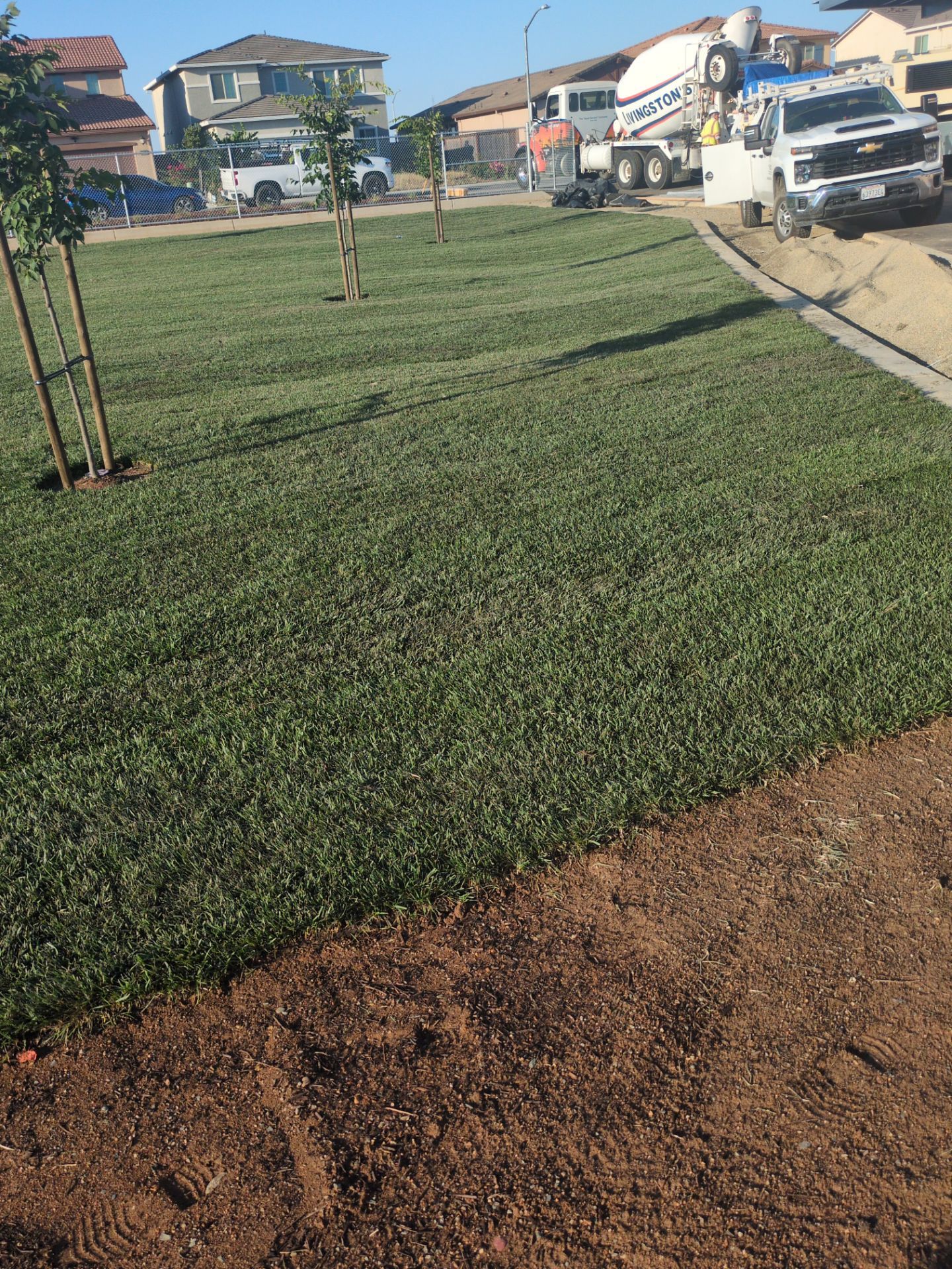 Project in Rancho Cordova by A - G Sod Farms