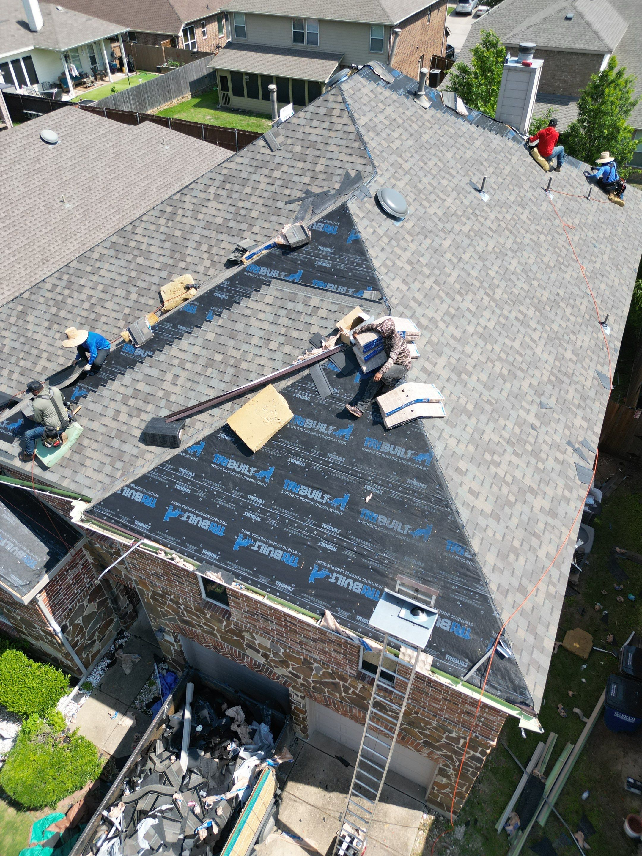 Project in Wylie by Rhino Roofing and General Contracting, LLC