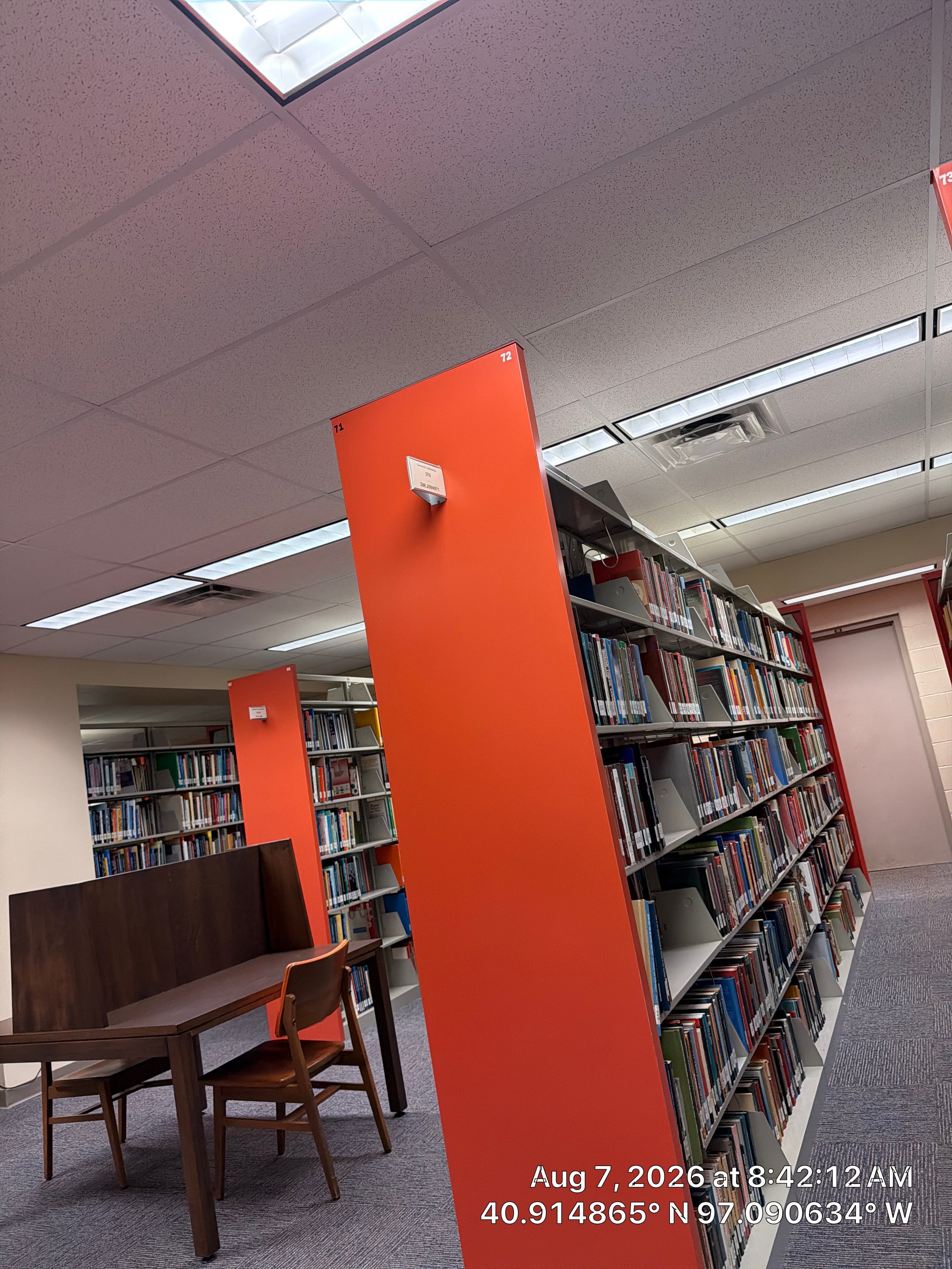 Institutional Interior Renovation and Library Shelving Installation in Seward by CompanyCam Sales Demo