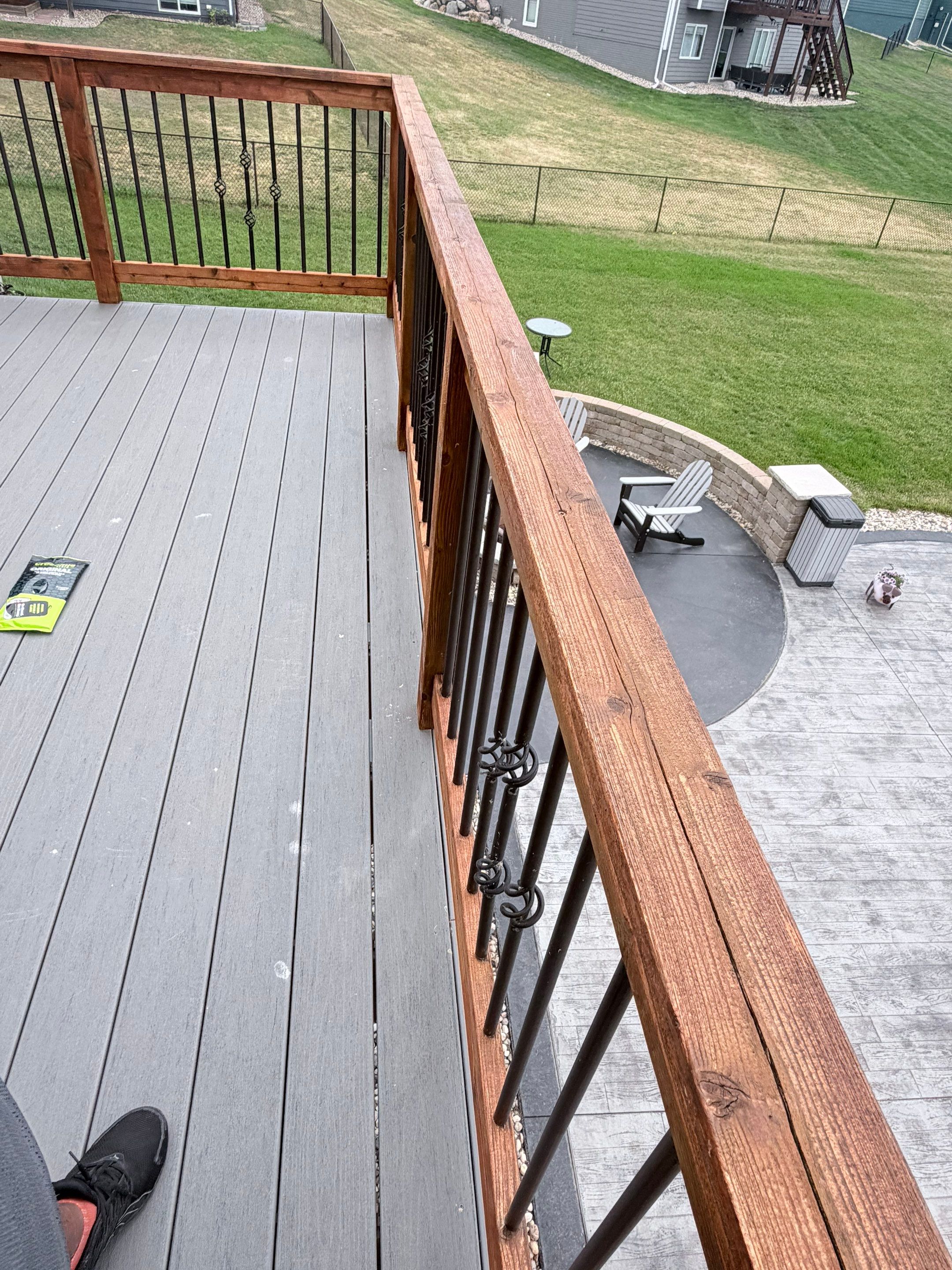 Deck Staining in Baltic by Select Painting, Coatings & Garage Cabinets