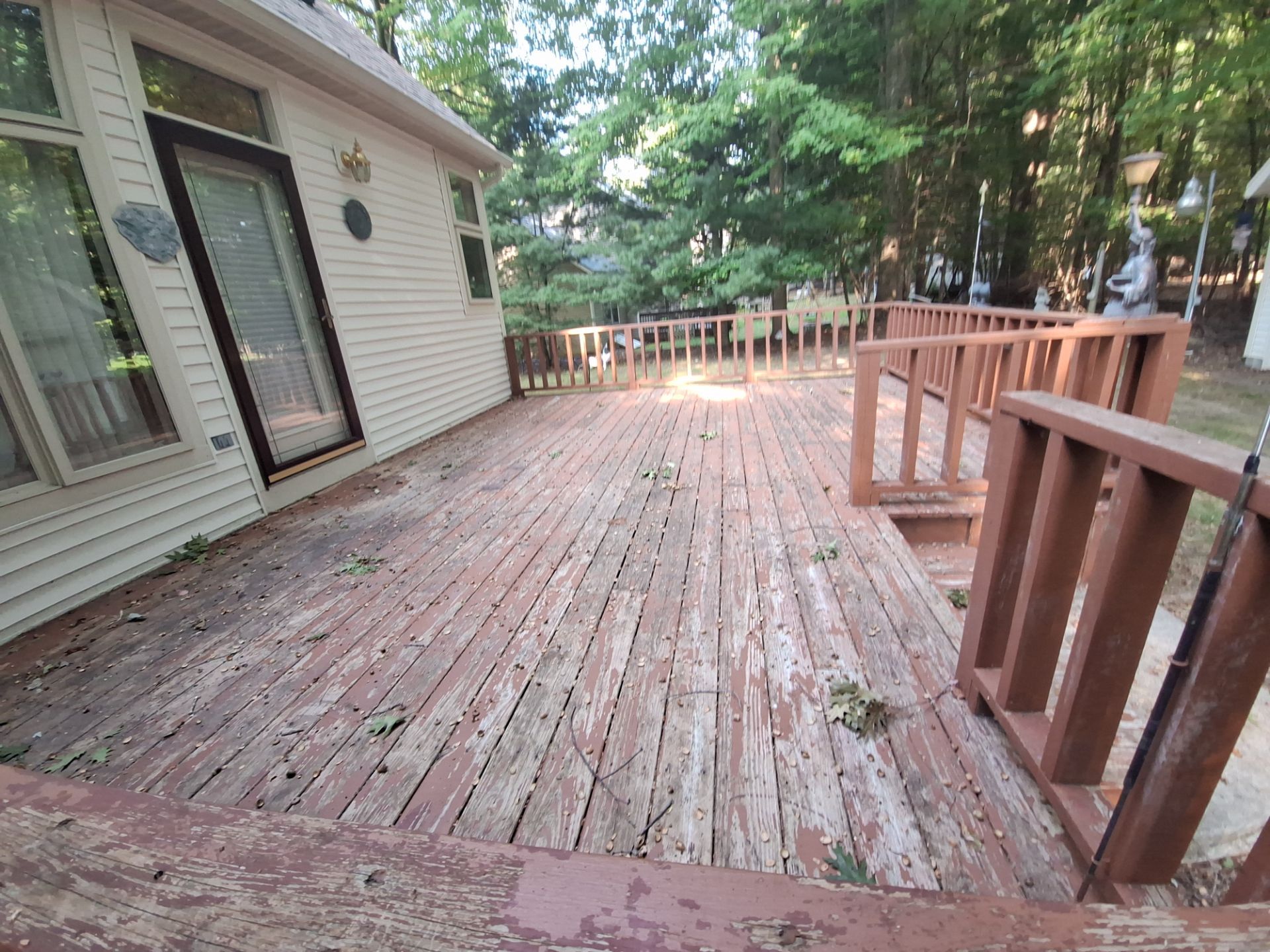 Deck washing and Solid Staining! by Gordon Painting