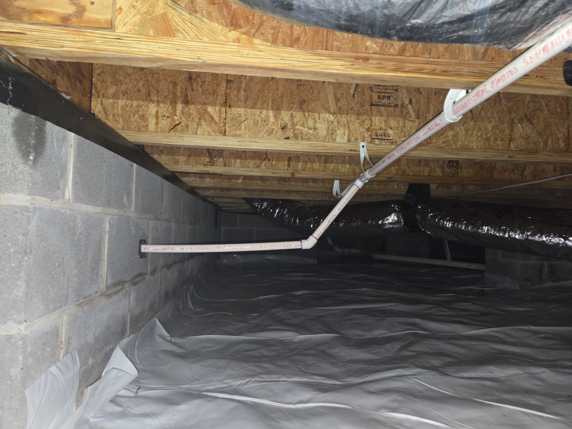 Project in Yorktown by Patriot Crawl Space Repairs