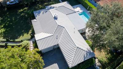 Metal Roof - Galvalume - Ash Gray