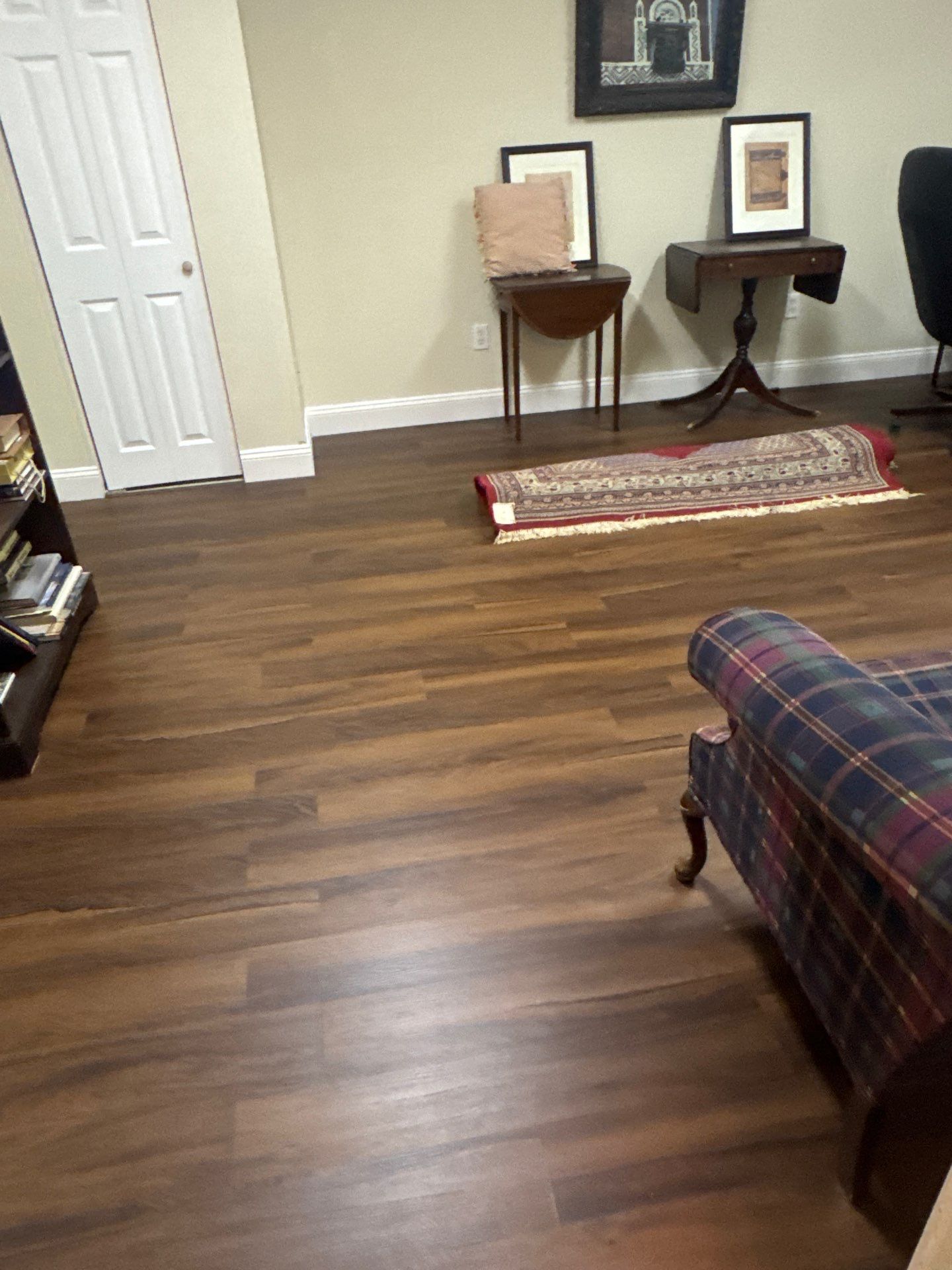 New Gutters, New Floor, New steps, New Paint job by Alpha Design Services