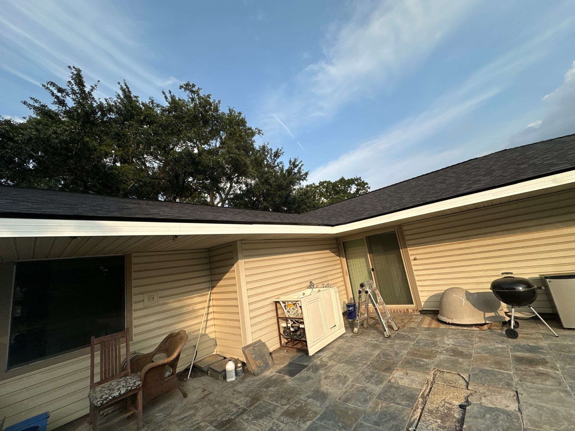 Project in Houston by Motion Roofing