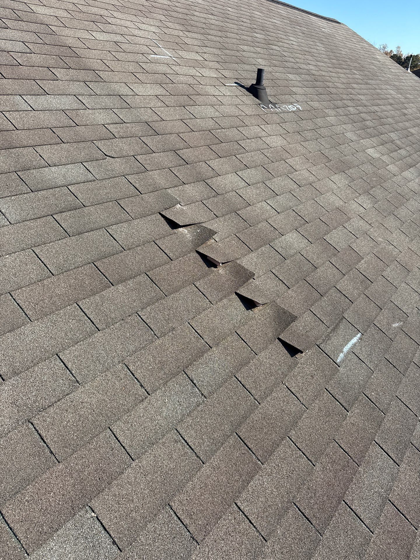 Roof replacement by hail and wind damage by Just Brilliant Restoration JBR