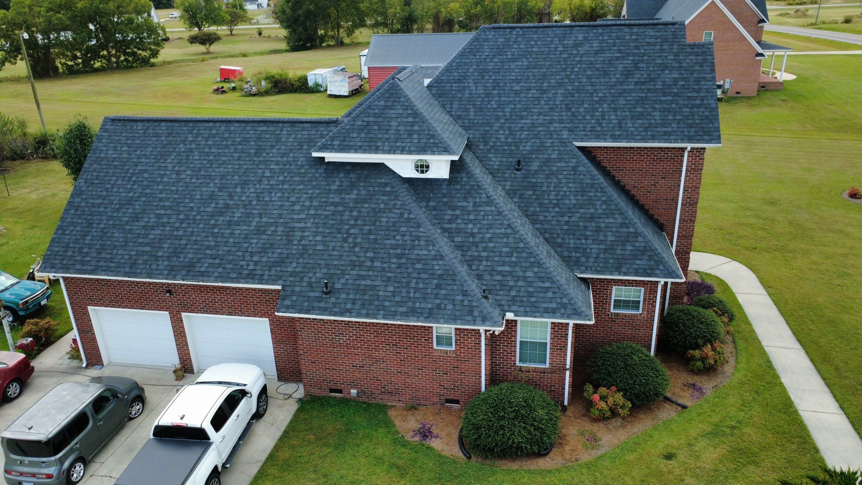 Roof Replacement Project in Greenville by Roofing Solutions