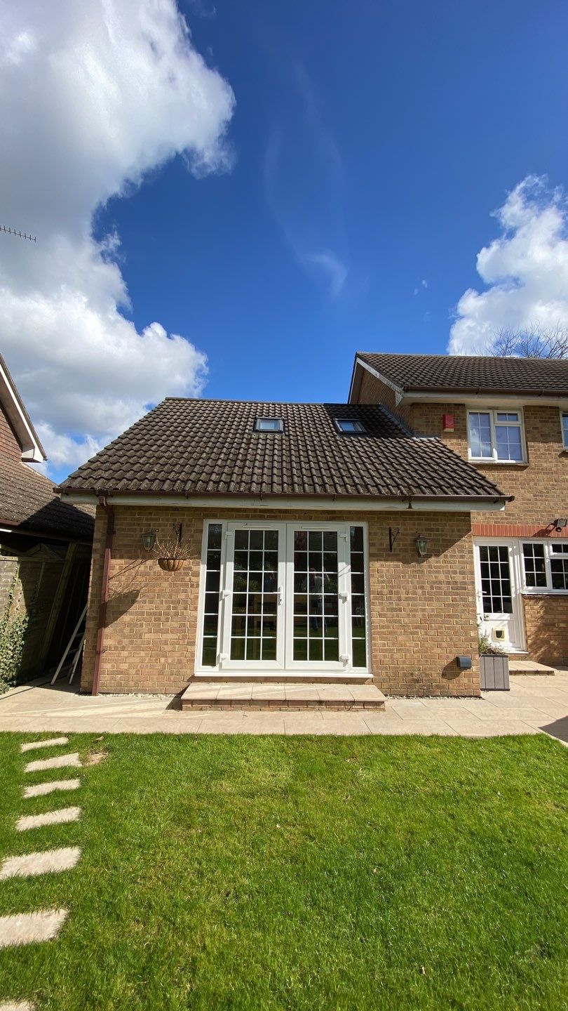 Roof - Driveway - Patio using Honda 15lpm Low Pressure Washing Machine by Ges Exterior Cleaning ltd