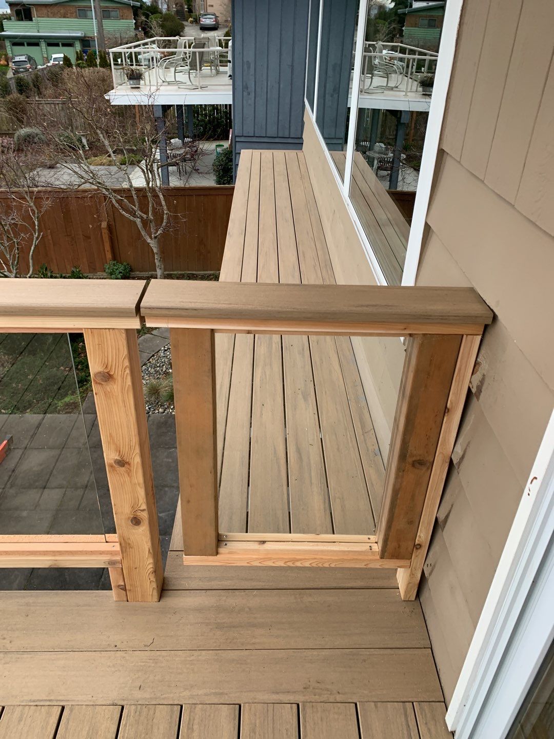 Alki Point - Glass & Azek by Alki deck builders 