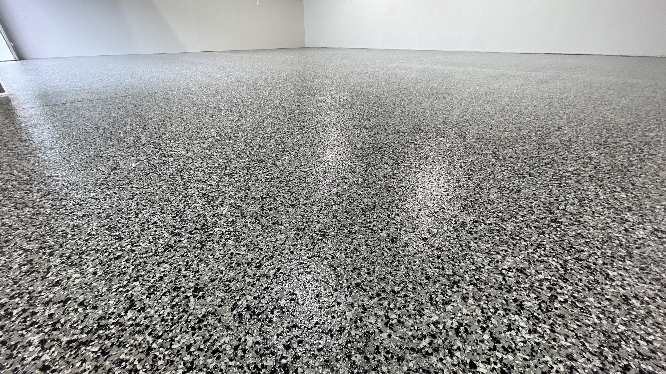 Garage Transformation using Domino and the Penntek Evolution System by Croc Coatings, LLC
