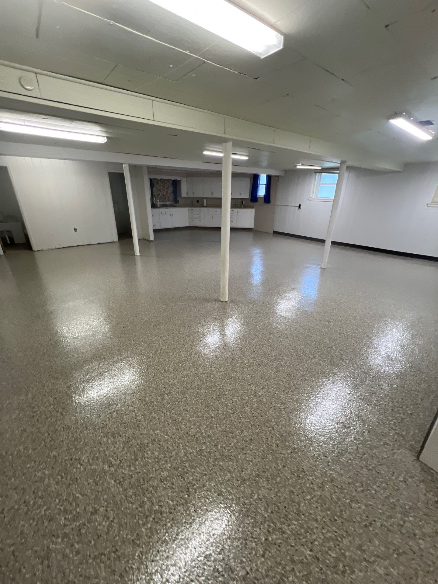 Church Basement by Freedom Concrete Coatings. 