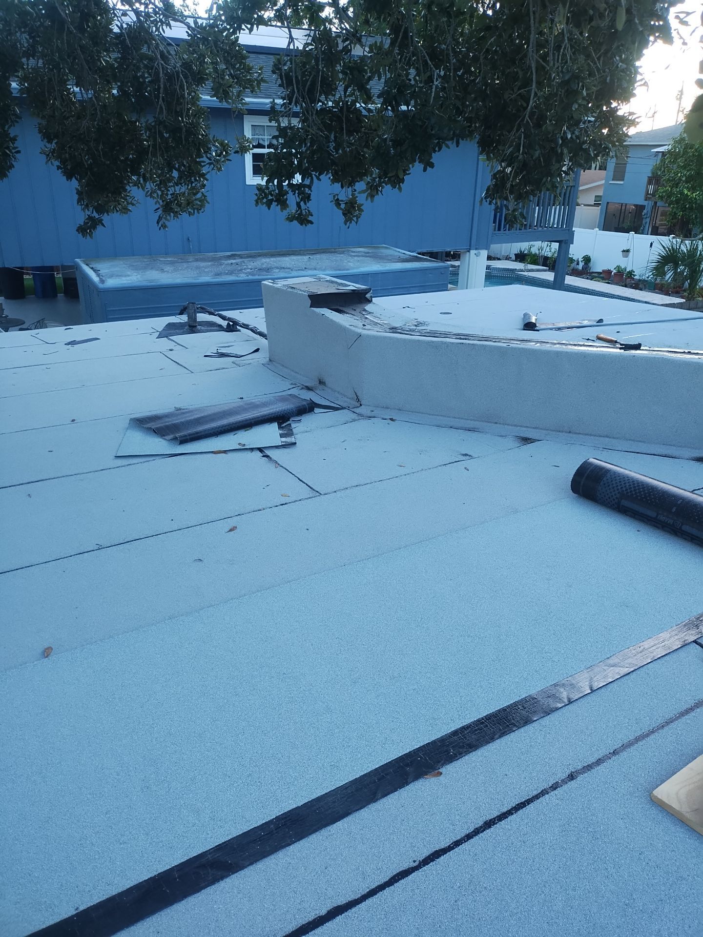 Project in St. Petersburg 33703 by Mitchell Roofing Company LLC 