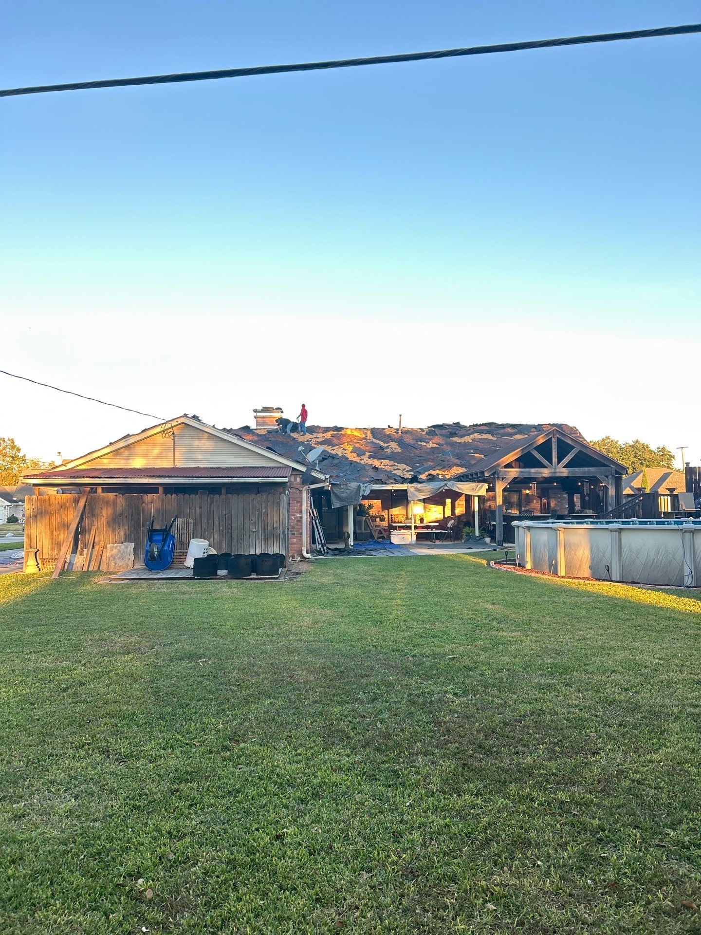 Residential Roof Replacement using GAF - NATURAL SHADOW - CHARCOAL by Elite Roofing LLC