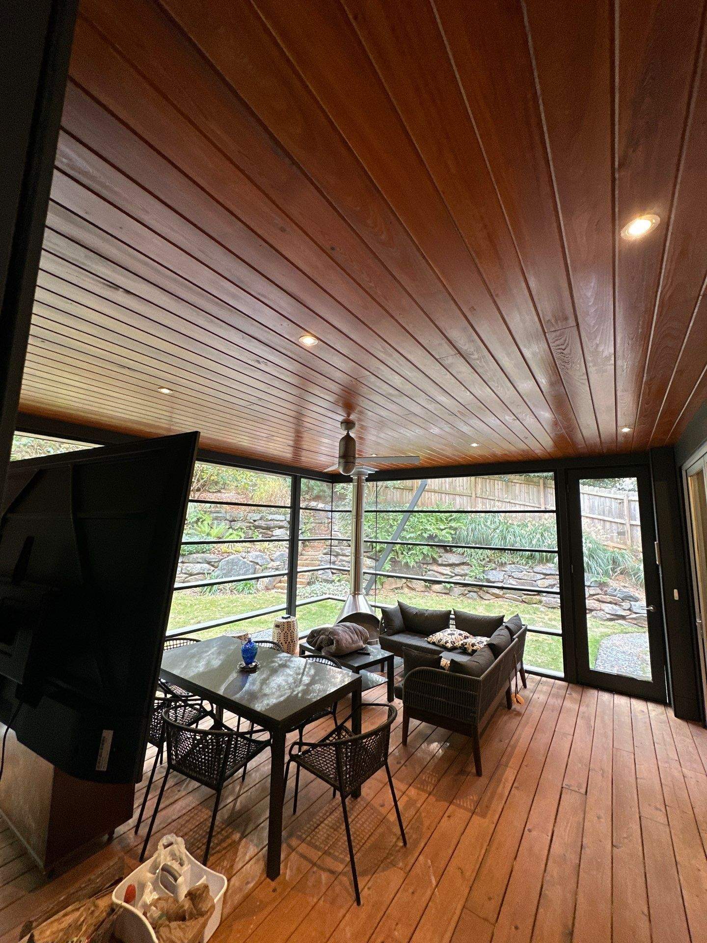 Exterior Painting, Porch Ceiling Staining & Interior Touch‑Ups by Atlanta's Paint Doctor