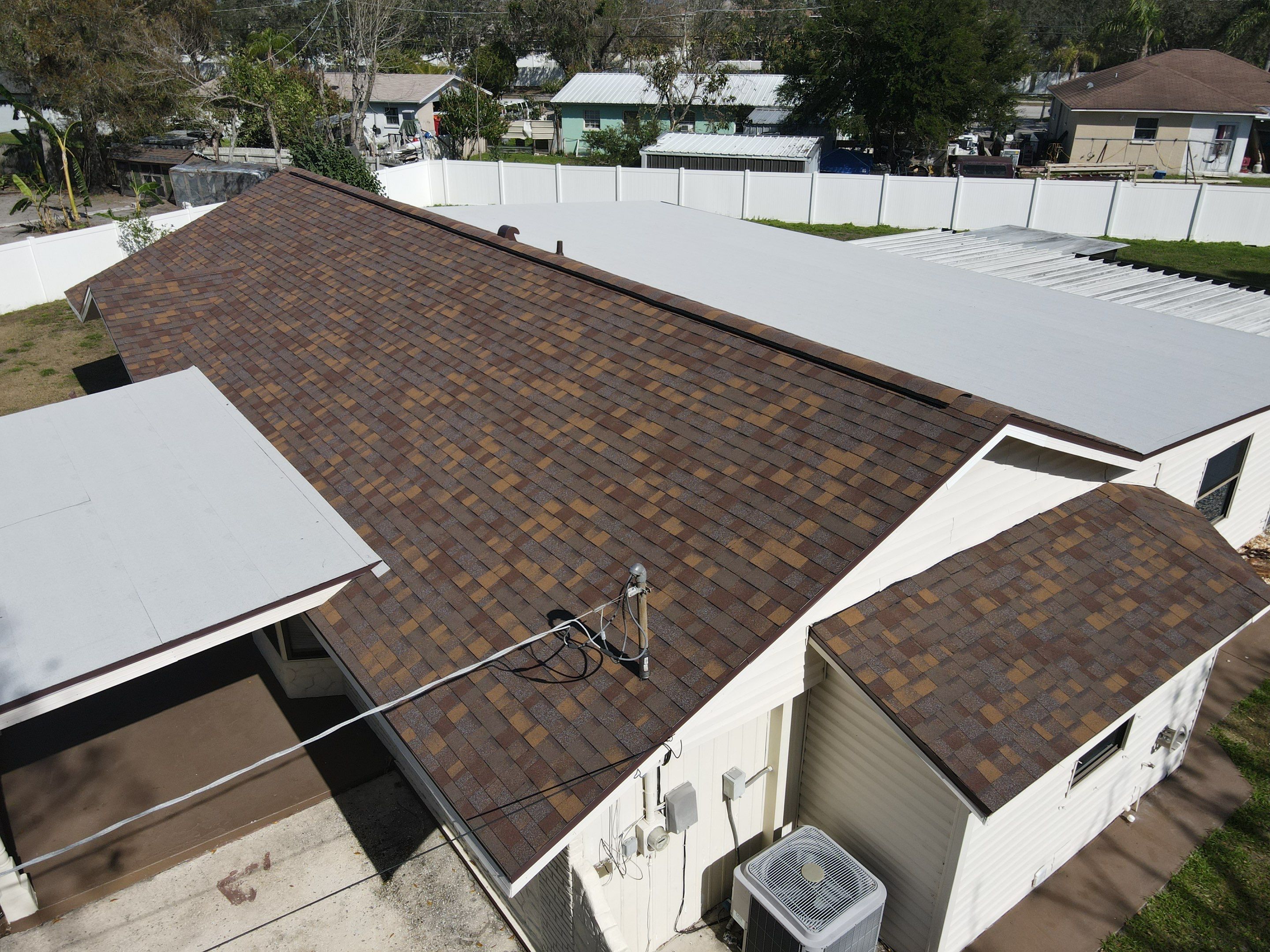 Roof Replacement in Ruskin FL. by Steadfast Roofing 