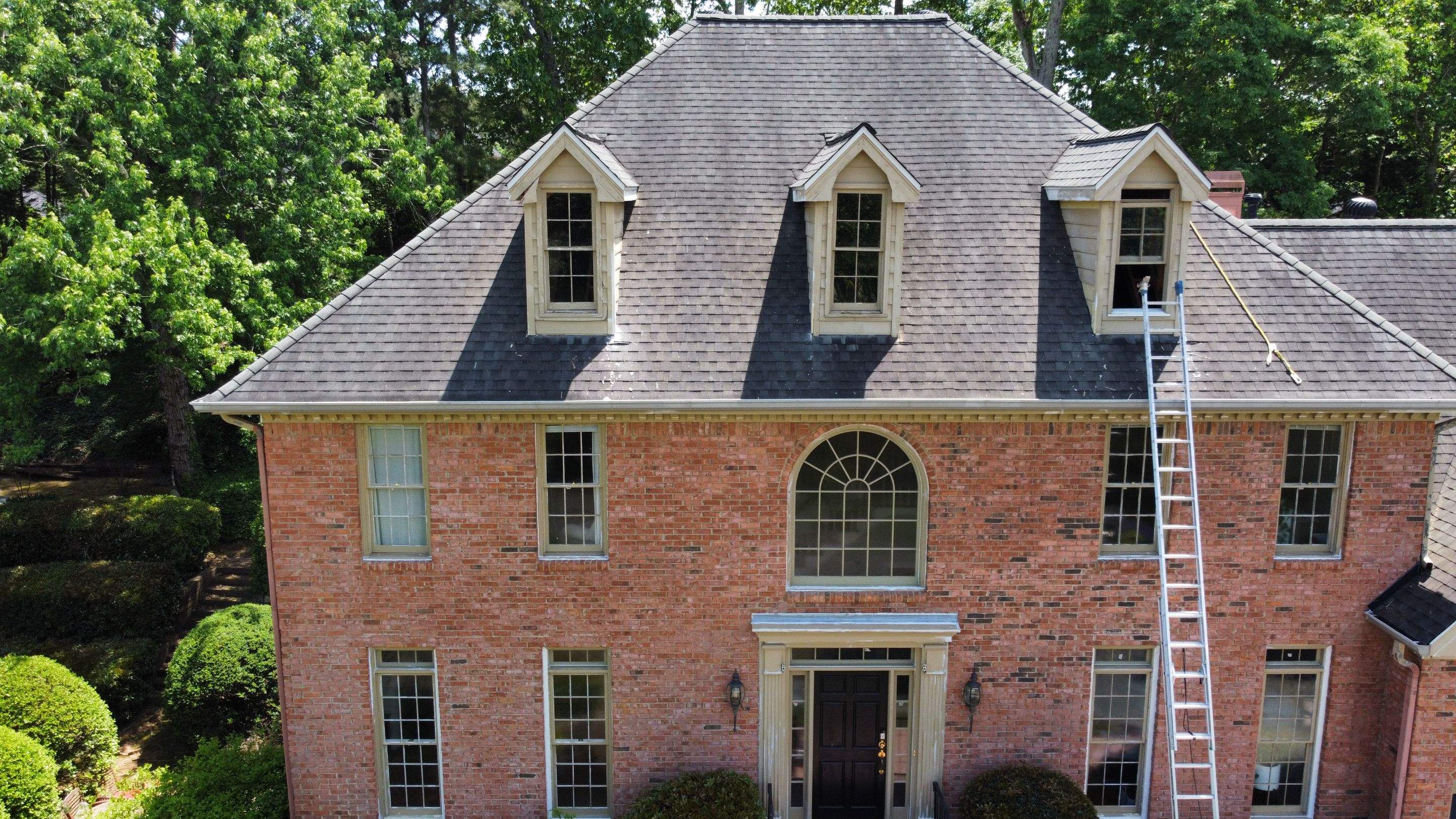 Full Exterior Home Repainting and Trim Refinishing in Roswell by Swift Home Renovations