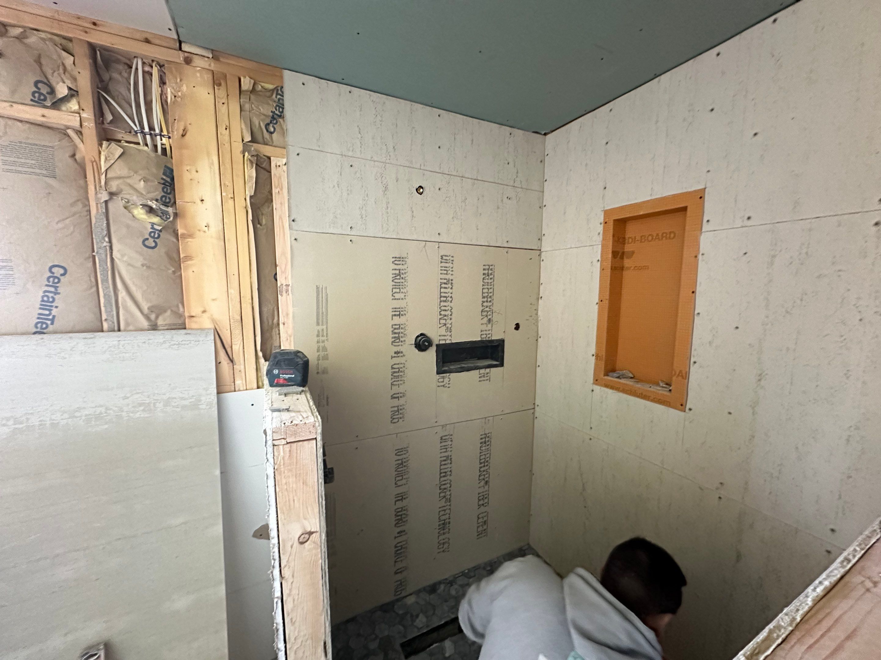 Bathroom Remodel / Carpentry by Home Concepts Construction