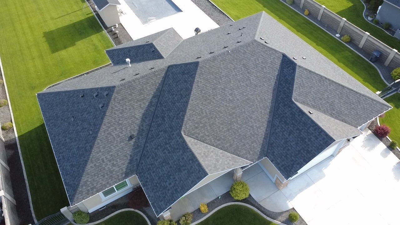 Full Residential Roof Replacement with Architectural Asphalt Shingles Easton Dr Pasco, WA, 99301  The Alpine Premium System  - Certainteed Landmark® PRO Shingle - Moire Black by Alpine Roofing