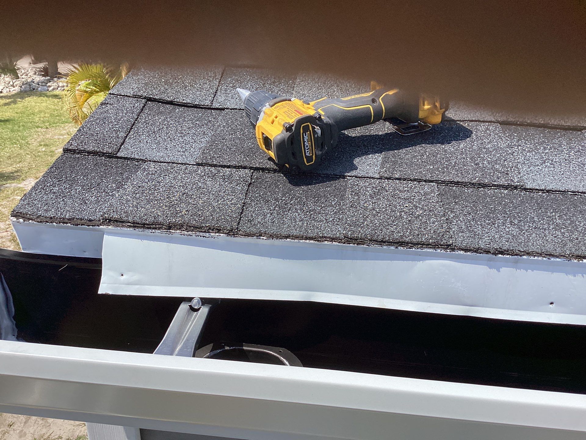 Aluminum Gutters for Beachside Homes in St James City FL by Gutter Professors