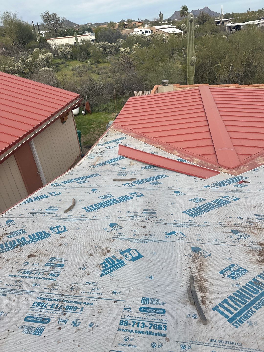 Colonial Red Standing Seam by Reimagine Roofing