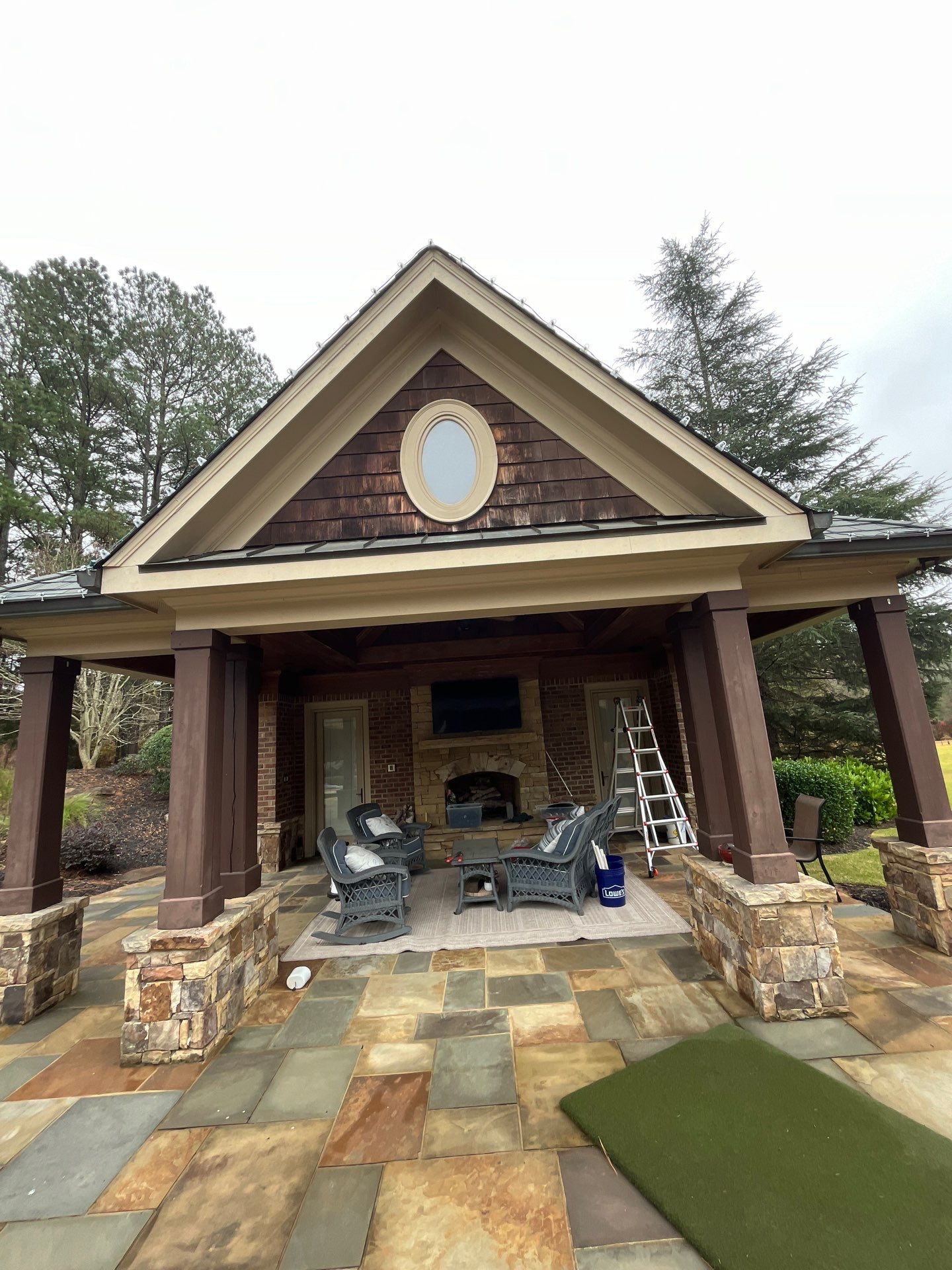 Exterior and Patio Refresh in Alpharetta by Five Star Painting