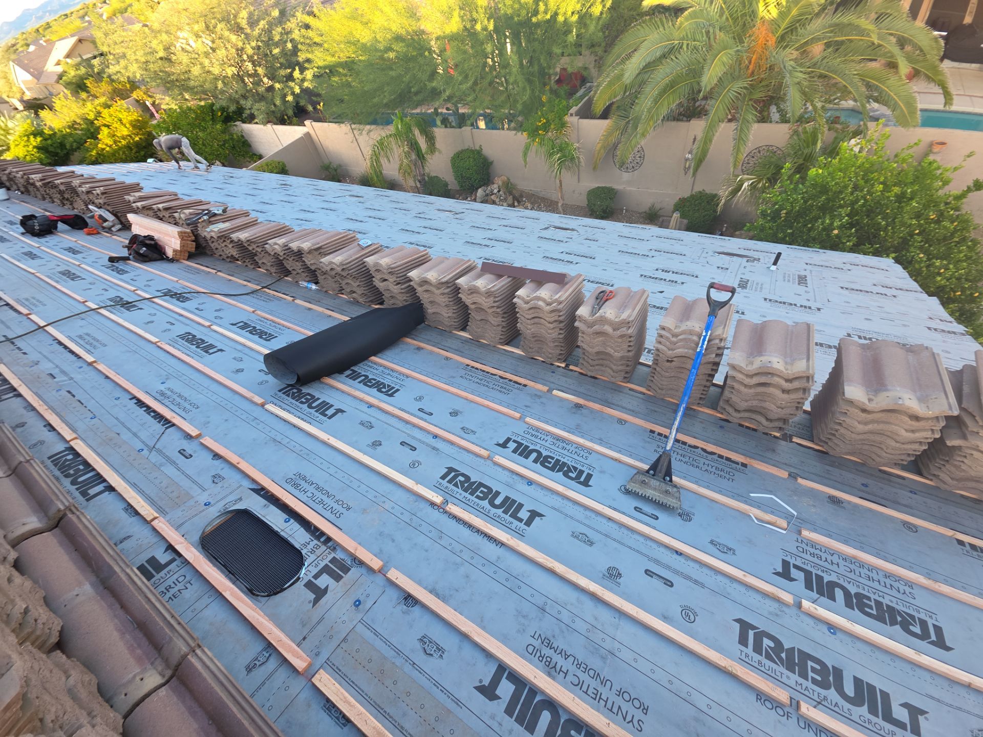Gold Canyon Tile Reset  by Weather-Tite Roofing