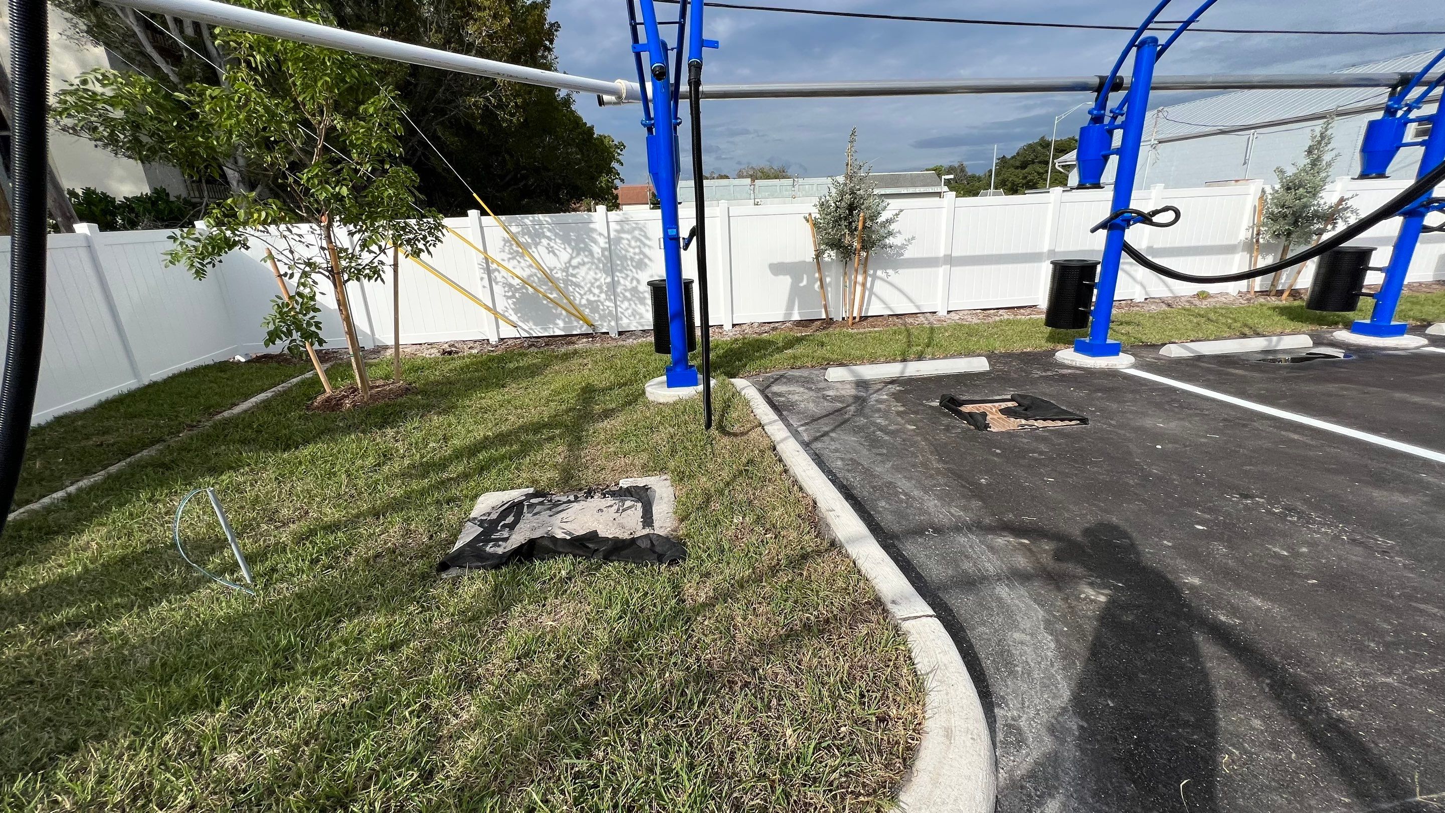 New Carwash Collection Tank Cleaning by APS Power & Water