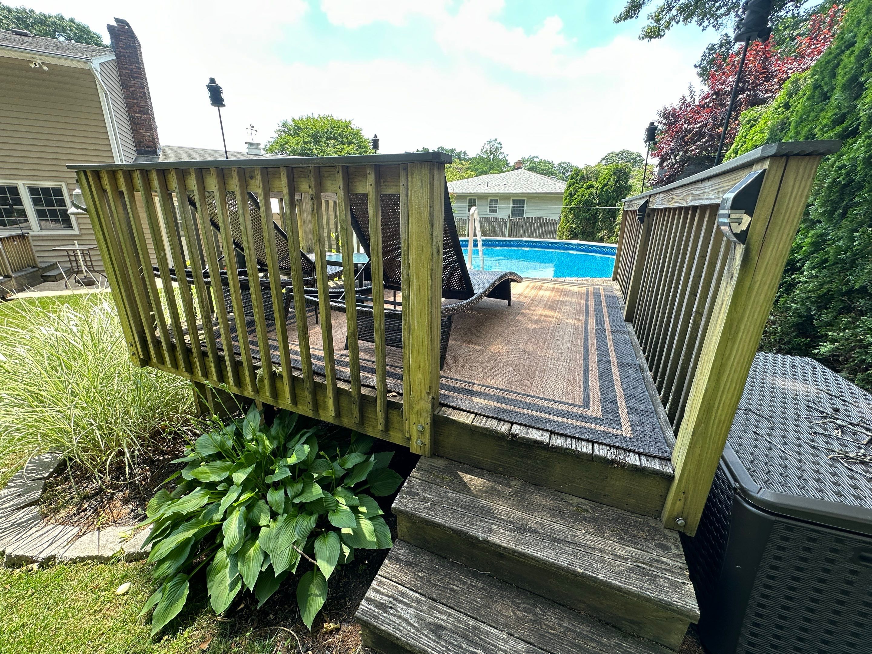 Deck Installation using Trex by Home Concepts Construction