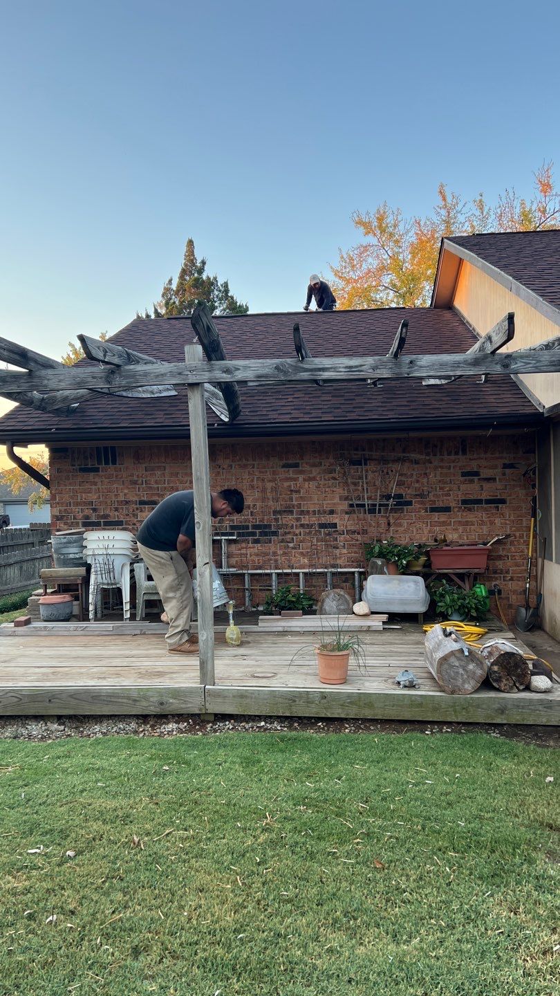 Residential Roofing Installation using GAF Natural Shadow  by A & H Roofing and Contracting, LLC