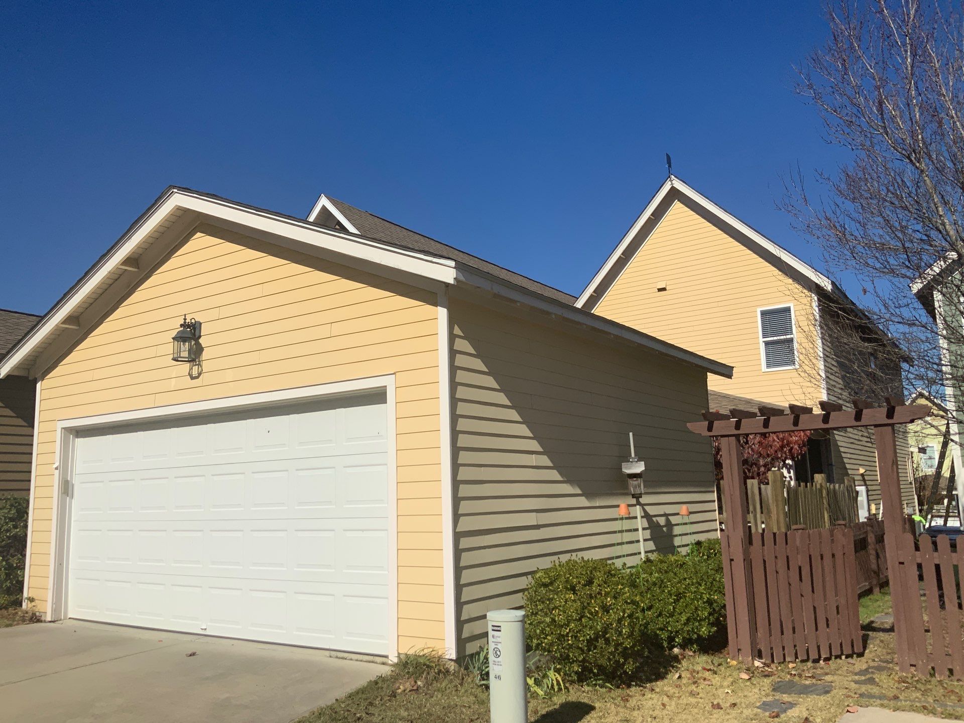 Exterior painting Chapel Hill NC G. Woods by GonzalezPainters & Contractors Inc 