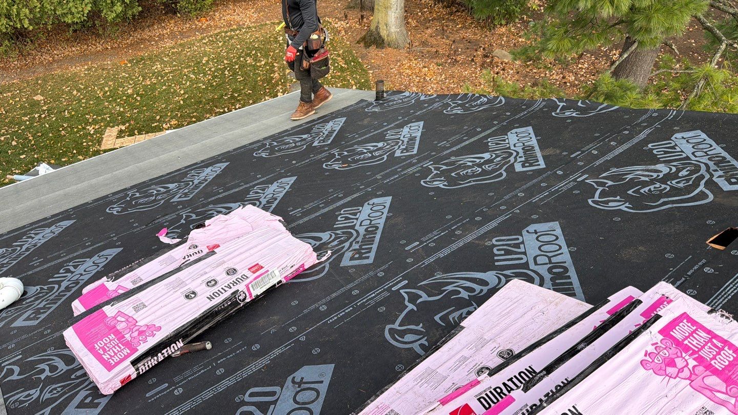 Roof Replacement using Owens Corning Onyx Black by 180 Contractors