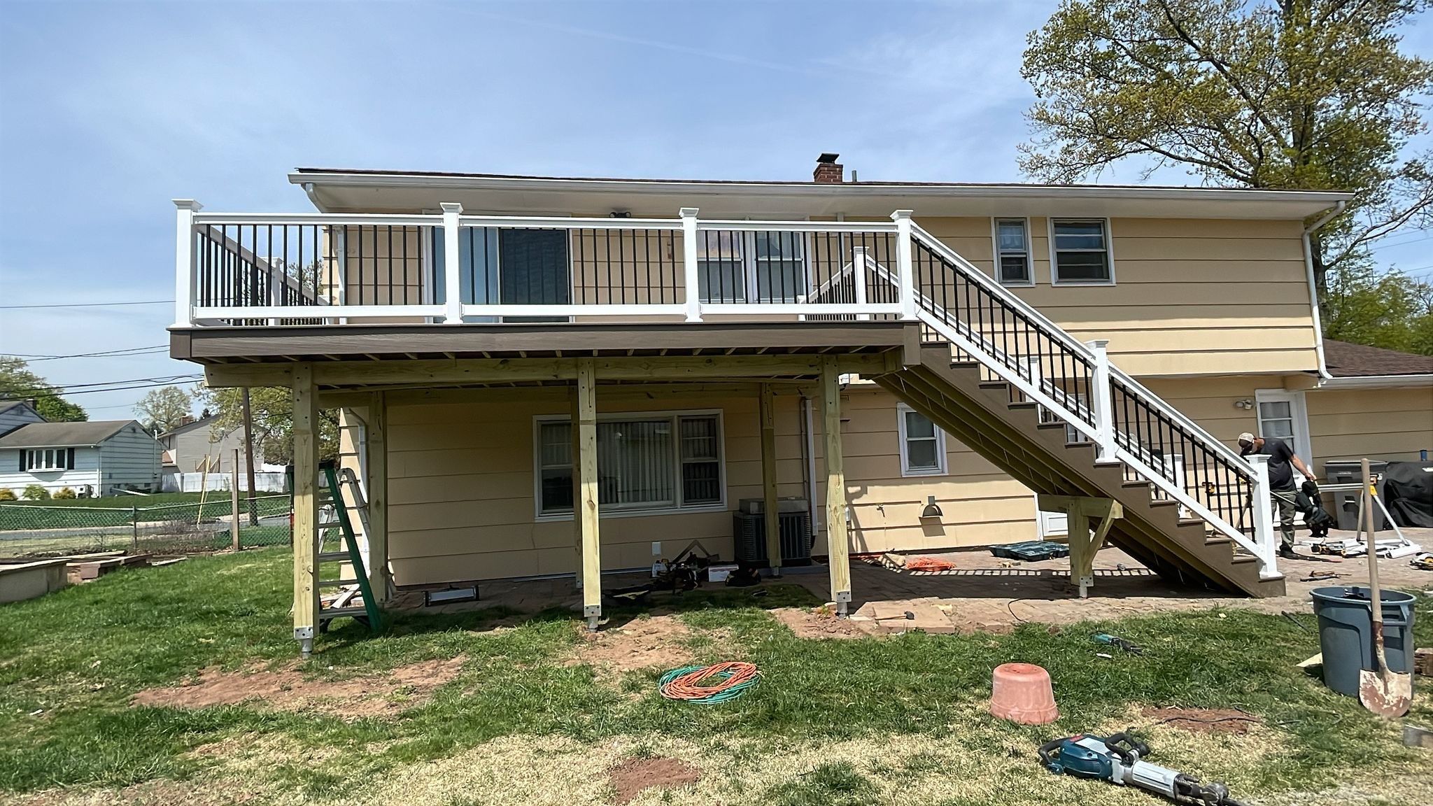 New Deck in Piscataway, New Jersey by deck guardian
