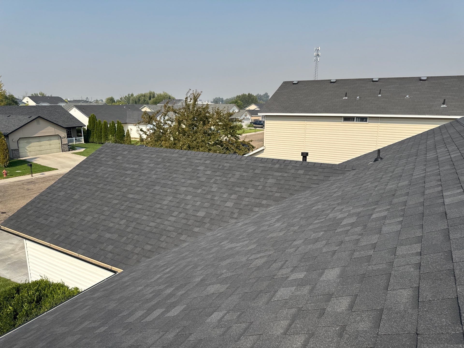 Residential Roof Replacement with Architectural Shingles in Caldwell by Olive Roofing