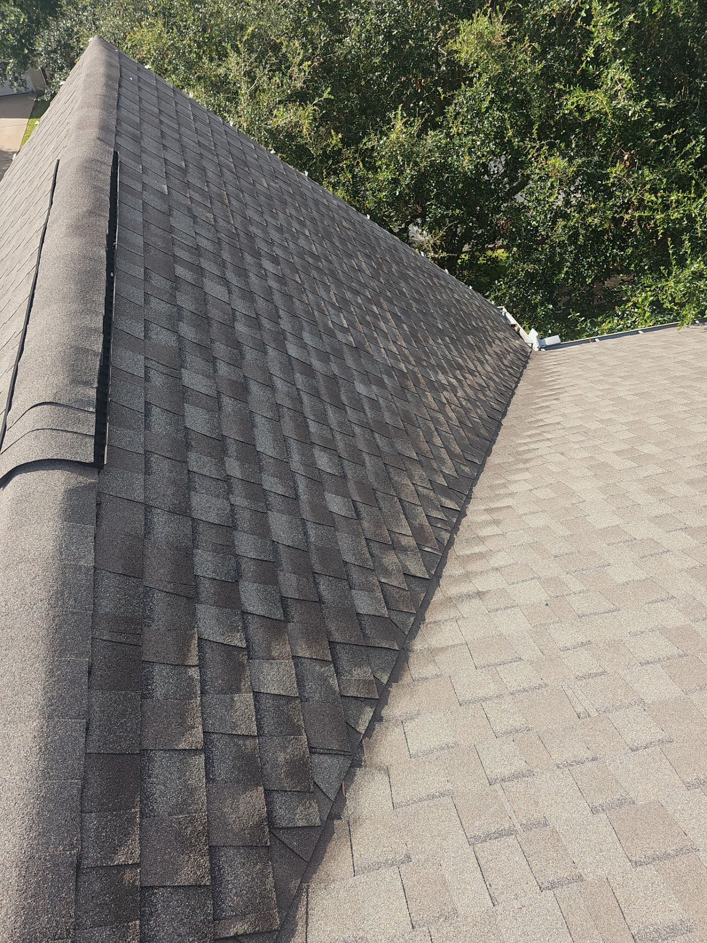 Hail Damage using Owen's Corning Duration (Lifetime) Shingles by Roof Repair Company