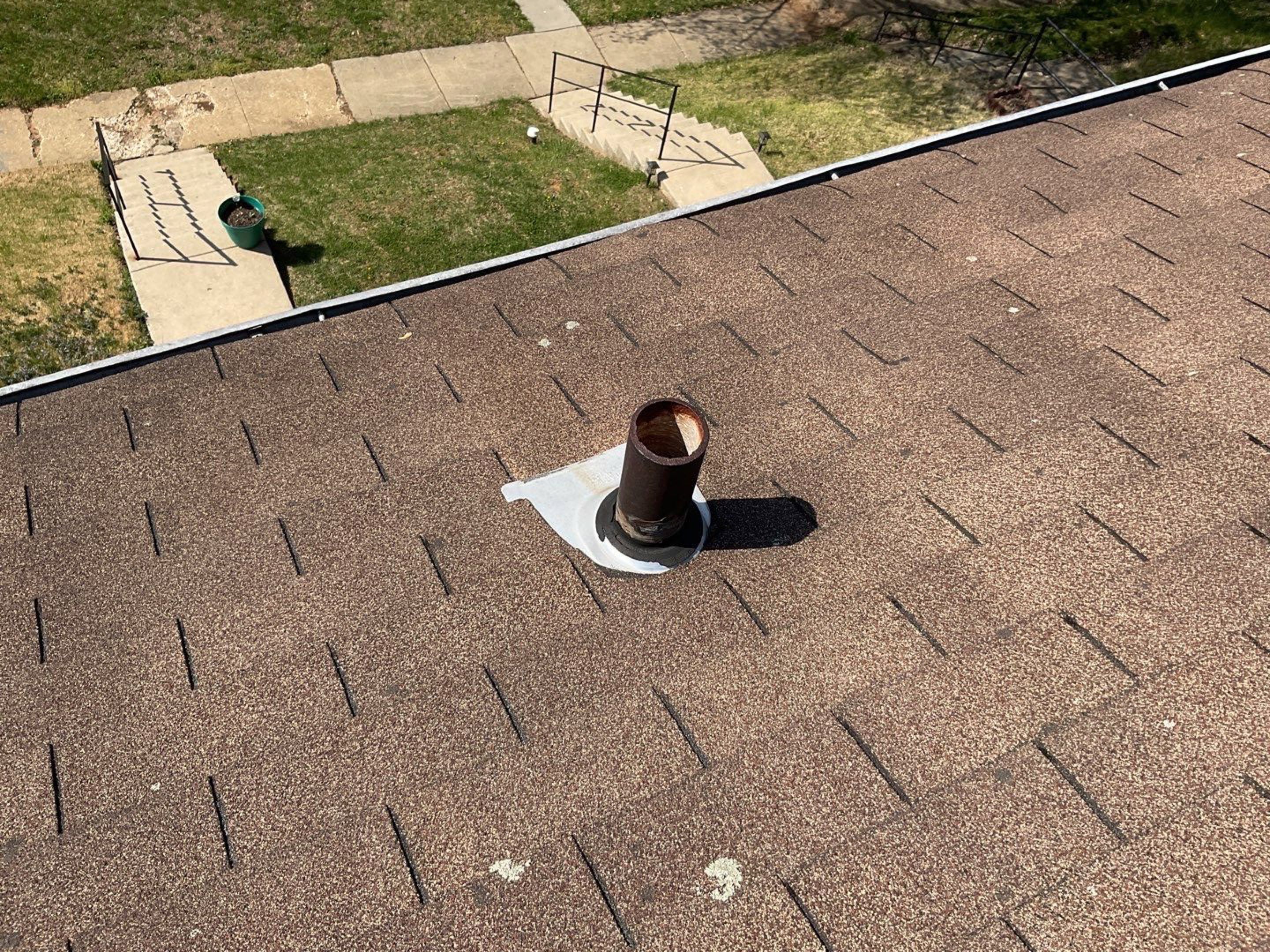 Residential Roofing Repair using 3 Tap Shingles by Alpha Design Services