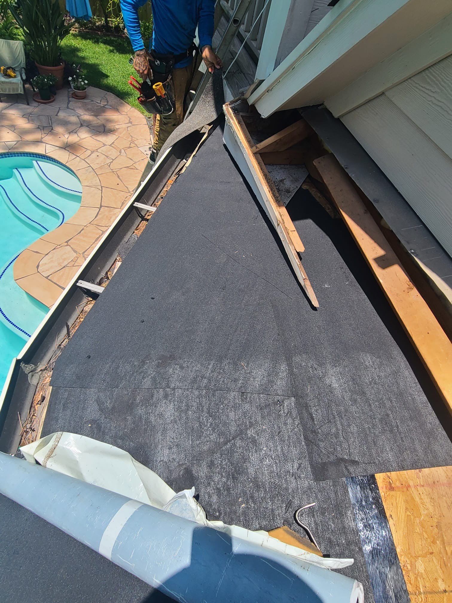 Residential Roofing Repair using Owen's Corning Duration (Lifetime) Shingles by Roof Repair Company