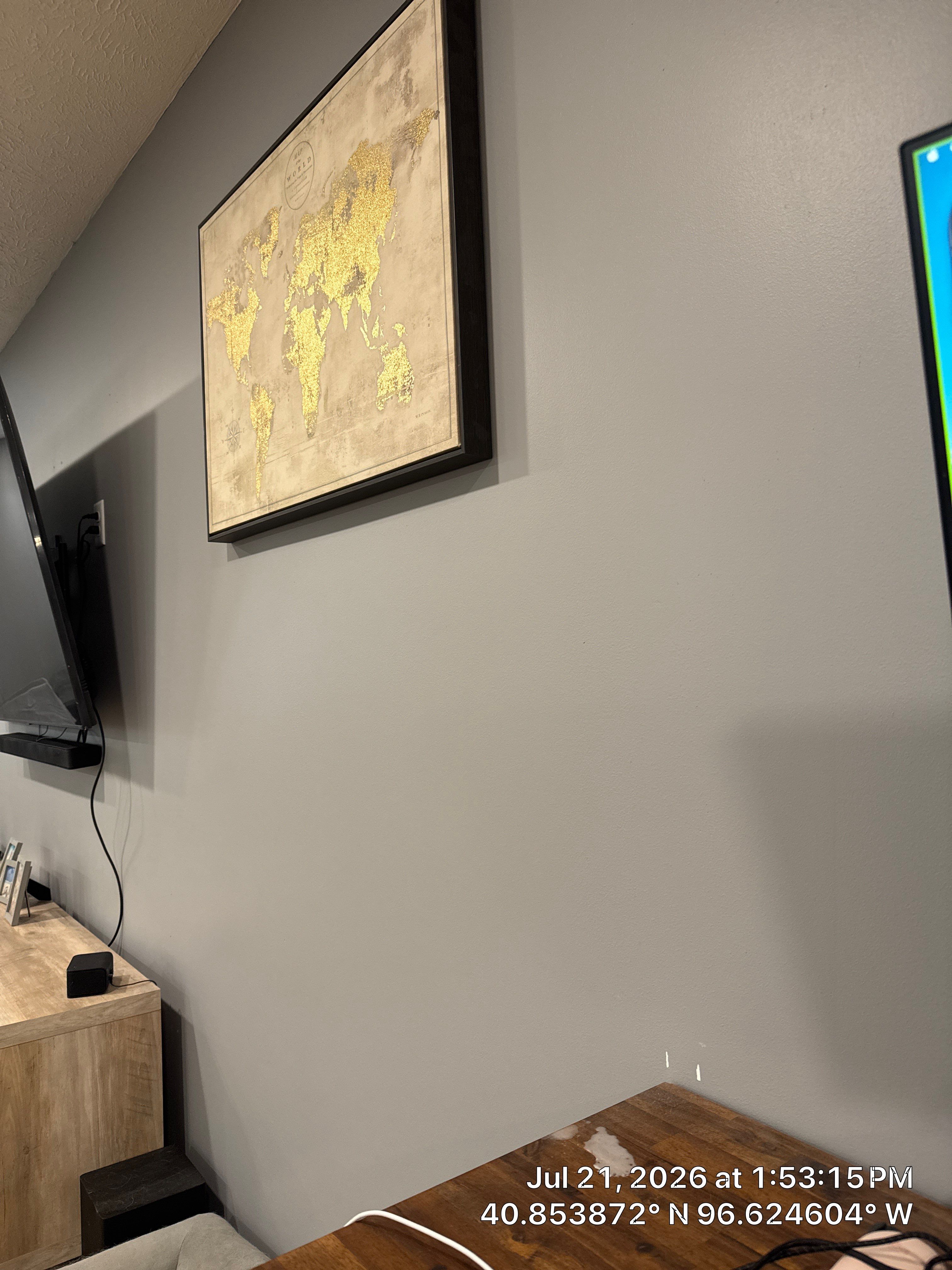 Finished Basement Remodel with New Flooring and Lighting in Lincoln by CompanyCam Sales Demo