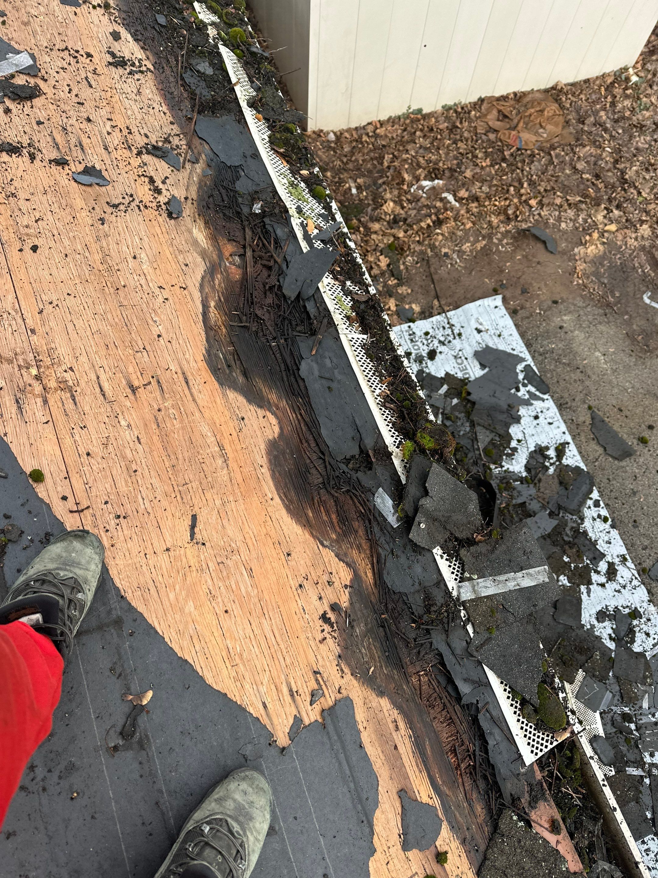 Project in Hamilton by The Roofing Crew